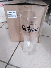 6 verres bière bretonne Bretagne 25cl lancelot No Grimbergen affligem