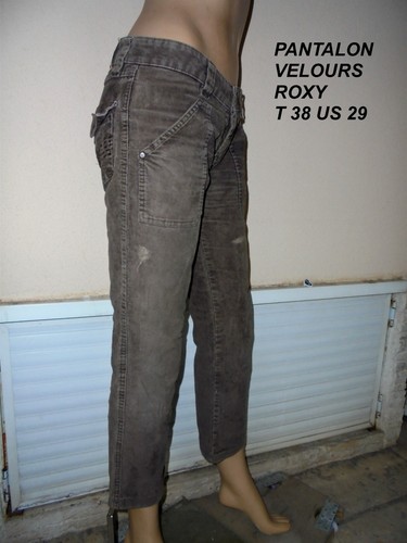 Roxy pantalon velours - roxy, marron