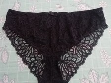 Culotte Dentelle Noir Taille 50/52 Marque Confidence Femme Neuf Sans Étiquette