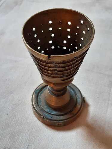 Coquetier laiton artisanat - coquetier,