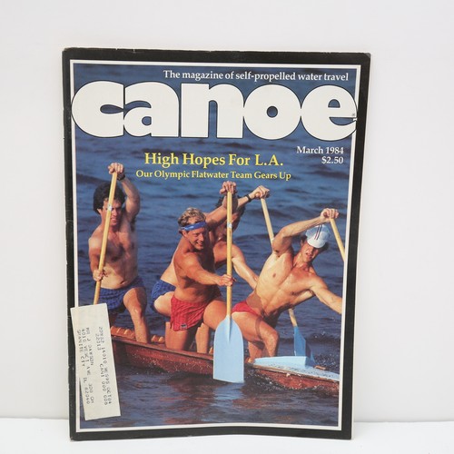 Canoe magazine march 1984 - magazine,