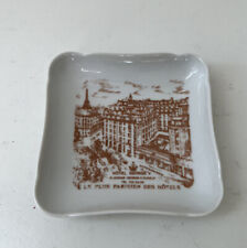 Coupelle cendrier porcelaine Hôtel George V Paris