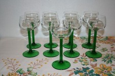 lot de 9 verres à liqueur ou