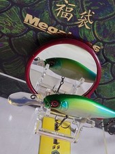 Megabass Diving Flap Slap PM Chart Lime avec instructions, pêche réelle