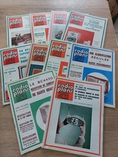 Lot revues radio - radio, plans