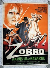 Affiche film ZORRO Marquis de