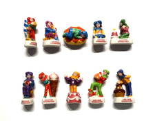 Série complète de fèves LES FOUS GOURMANDS 2007 * 204