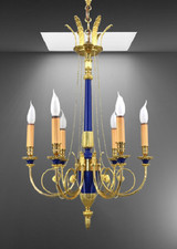 Sublime Lustre en Bronze Style