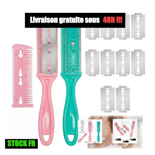 Peigne rasoir effileur cheveux