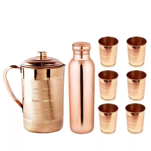 Pichet eau cuivre pur - pichet,