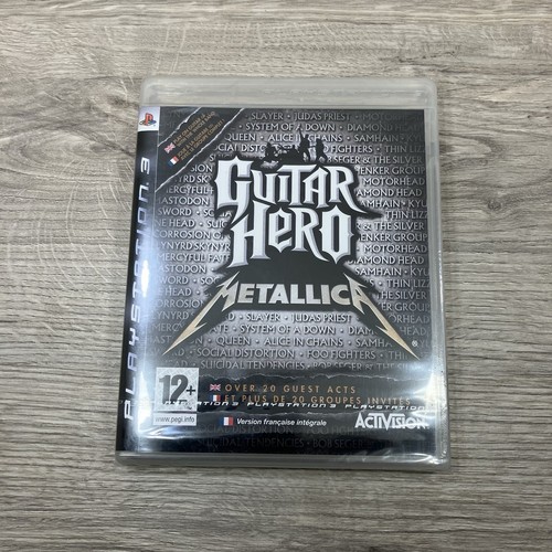 Jeu ps3 guitar hero metallica - jeu,
