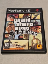 GTA GRAND THEFT AUTO SAN ANDREAS SONY PS2 PLAYSTATION 2 SN