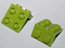 2 x Lego Lime Bracket ref