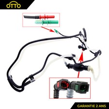 Kit Poire d'Amorcage avec tuyauterie pour Renault 1.5 DCI Megane 2 Scenic 2