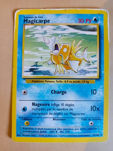 Carte pokémon magicarpe - carte, :