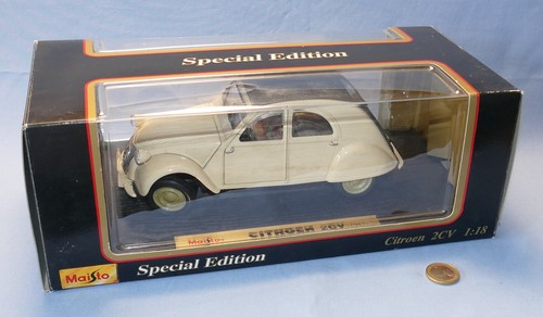 Maisto citroën 2cv - 1/18, :