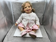 Poupée d'artiste Katja Schneider / Ruth Kunz poupée en vinyle 62 cm. Excellen...