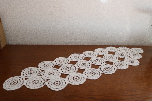 Napperon ancien crochet fait - crochet,
