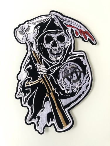 Patch ecusson biker - xl,