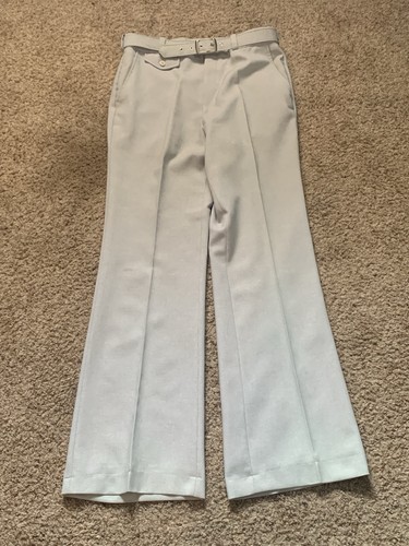 Vtg 70s mens gray - mens, disco