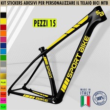 Kit 15 autocollants cadre de