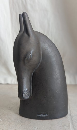 Tête cheval céramique - tête, en