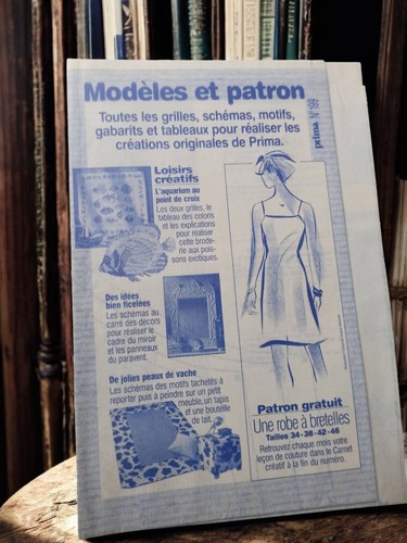 Patron couture vintage prima - couture,