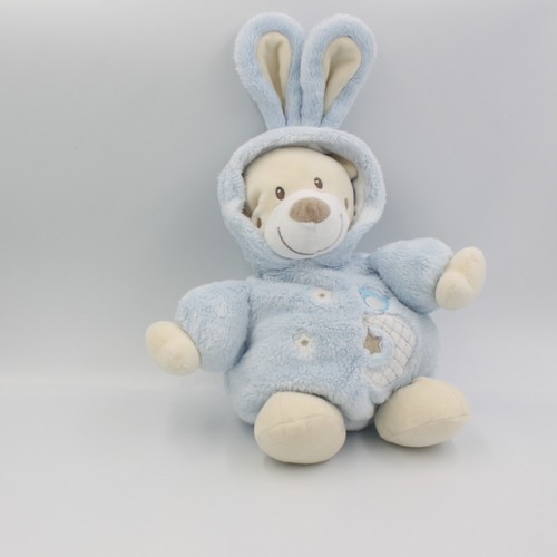 Doudou ours déguisé lapin - déguisé, en