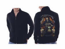 Veste Sweatshirt Noir Homme à