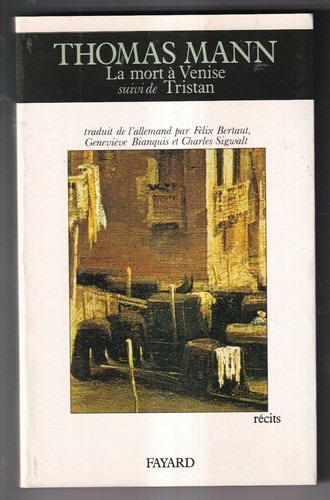 Thomas mann mort à - mort,