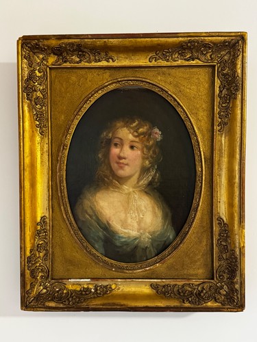 Tableau ancien huile sur toile - huile,