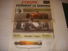 EQUIPE 16295 28.09.1998 F1 GP