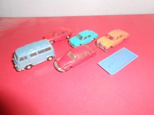 Lot 5 Micro-NOREV d'Origine - Renault,Citroën,Simca,Mercedes - Ech: 1/86 - TBE