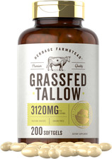 Grass Fed Beef Tallow 3120mg |