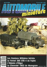 AUTOMOBILE MINIATURE N°49