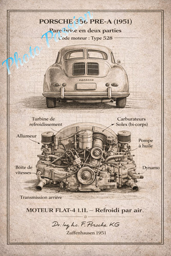 Photo porsche 356 pre - porsche, pre-a