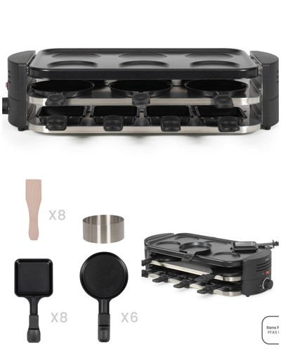 Appareil raclette livoo - appareil,
