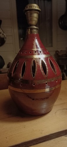 Belle lampe ceramique - lampe,