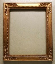 Cadre En Bois Doré Pour