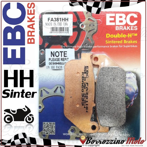 Plaquettes frein avant ebc - plaquettes,