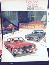 brochure dodge dart lancer 1962