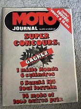 MOTO JOURNAL  393 Test HONDA XL 125 S YAMAHA DTMX Fantic Trial PARIS DAKAR 1979