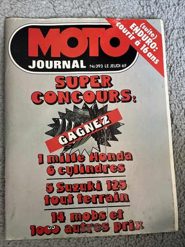 Moto journal 393 test - 393,