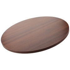 Plateau de table ronde en bois - Table basse de cuisine avec surface en bois