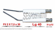 Electrode allumage cosse de - d'allumage,