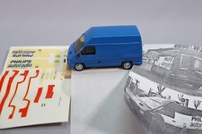 LG1829 DUBRAY 102 1/43 1:43 Camion Renault Trafic Fourgon autoradio Philips bleu