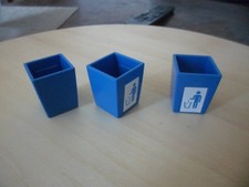 Lot 3 Poubelles Extérieur / Boutique  Playmobil