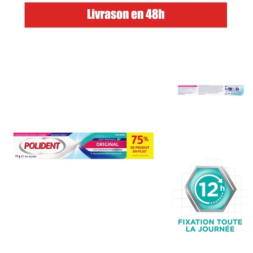 Polident crème adhésive - polident,