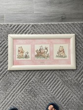 Cadre triptyque Winnie l’Ourson – Décoration chambre enfant