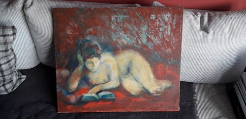 Tableau ancien huile sur - ancien, l'huile